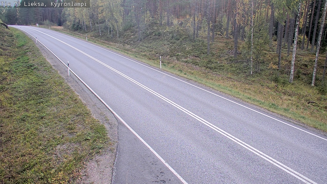 Kelikamerat Kuva Tie 73 Lieksa, Kyyrönlampi, Lieksa, Pohjois-Karjala
