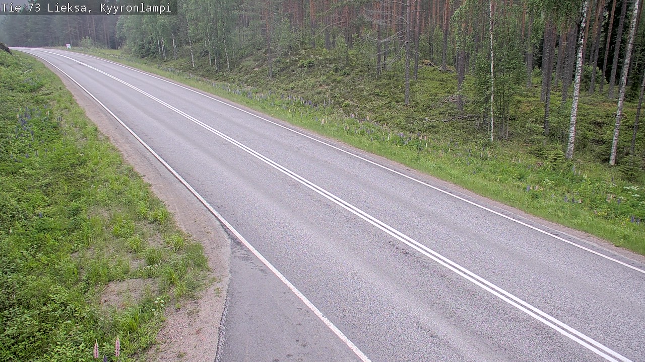 Kelikamerat Kuva Tie 73 Lieksa, Kyyrönlampi, Lieksa, Pohjois-Karjala