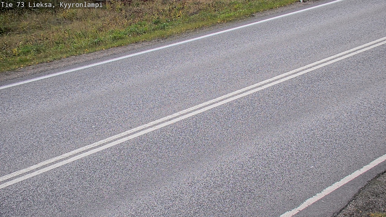 Weather Camera Image Road 73 Lieksa, Kyyrönlampi, Lieksa, Pohjois-Karjala