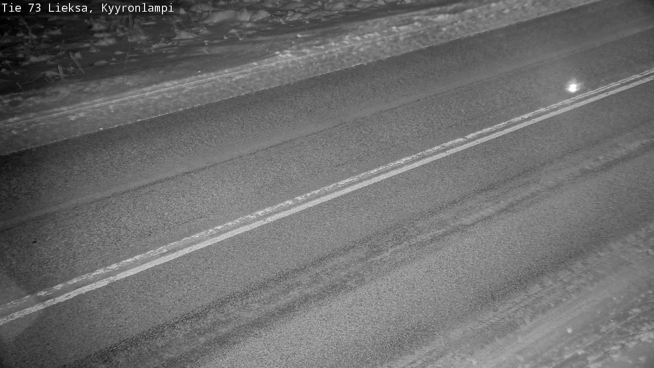 Weather Camera Image Road 73 Lieksa, Kyyrönlampi, Lieksa, Pohjois-Karjala