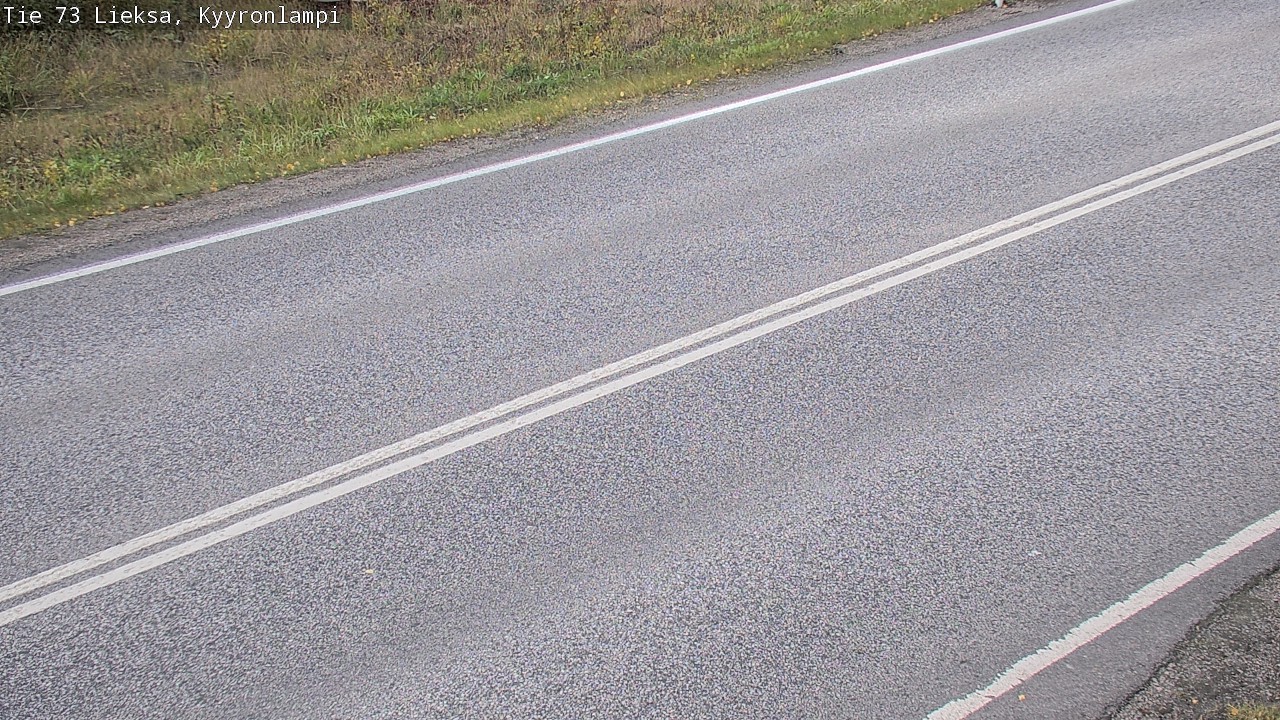 Weather Camera Image Road 73 Lieksa, Kyyrönlampi, Lieksa, Pohjois-Karjala