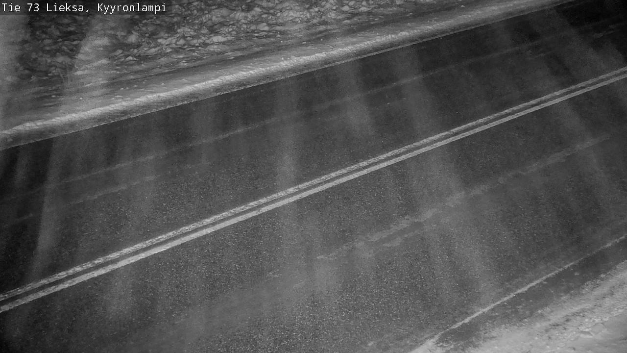 Weather Camera Image Road 73 Lieksa, Kyyrönlampi, Lieksa, Pohjois-Karjala