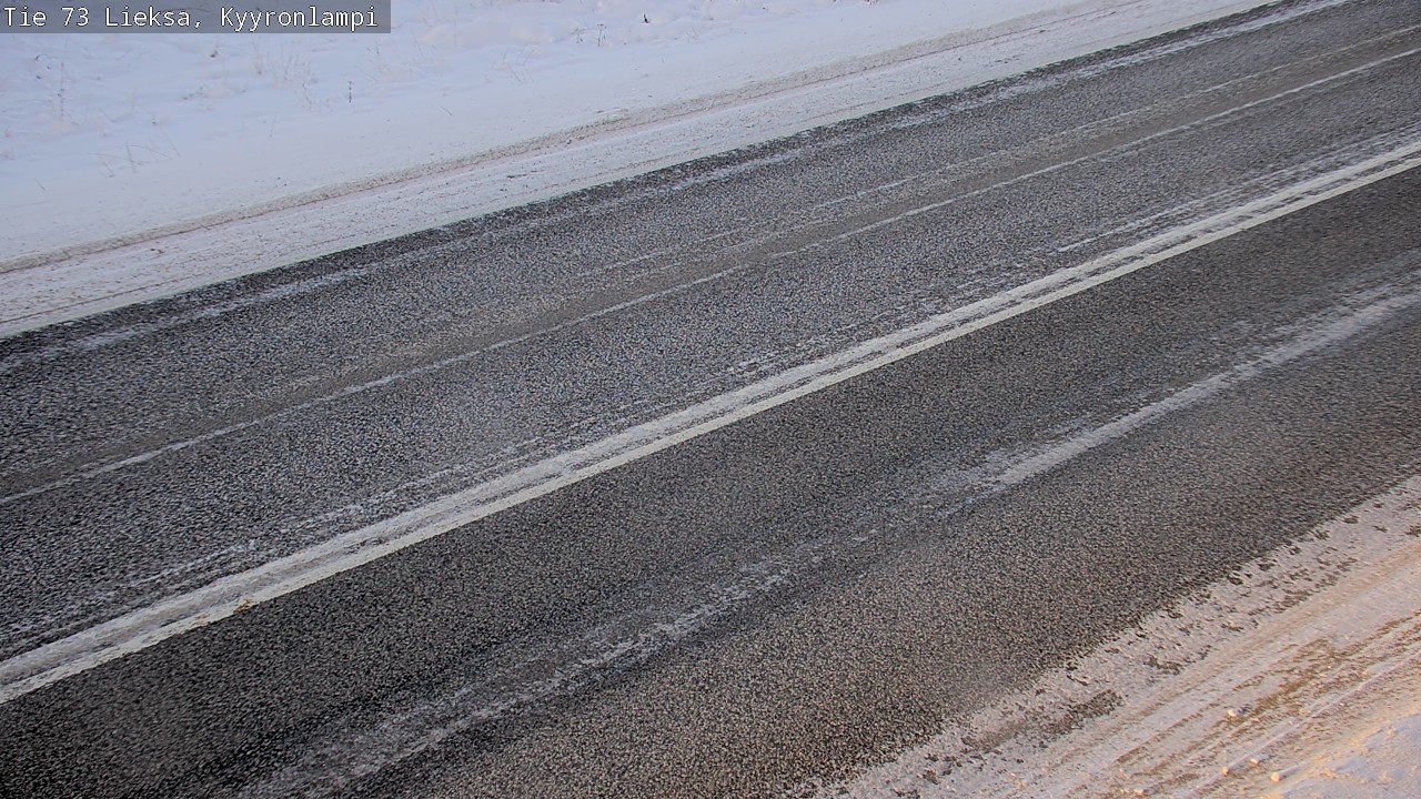 Weather Camera Image Road 73 Lieksa, Kyyrönlampi, Lieksa, Pohjois-Karjala