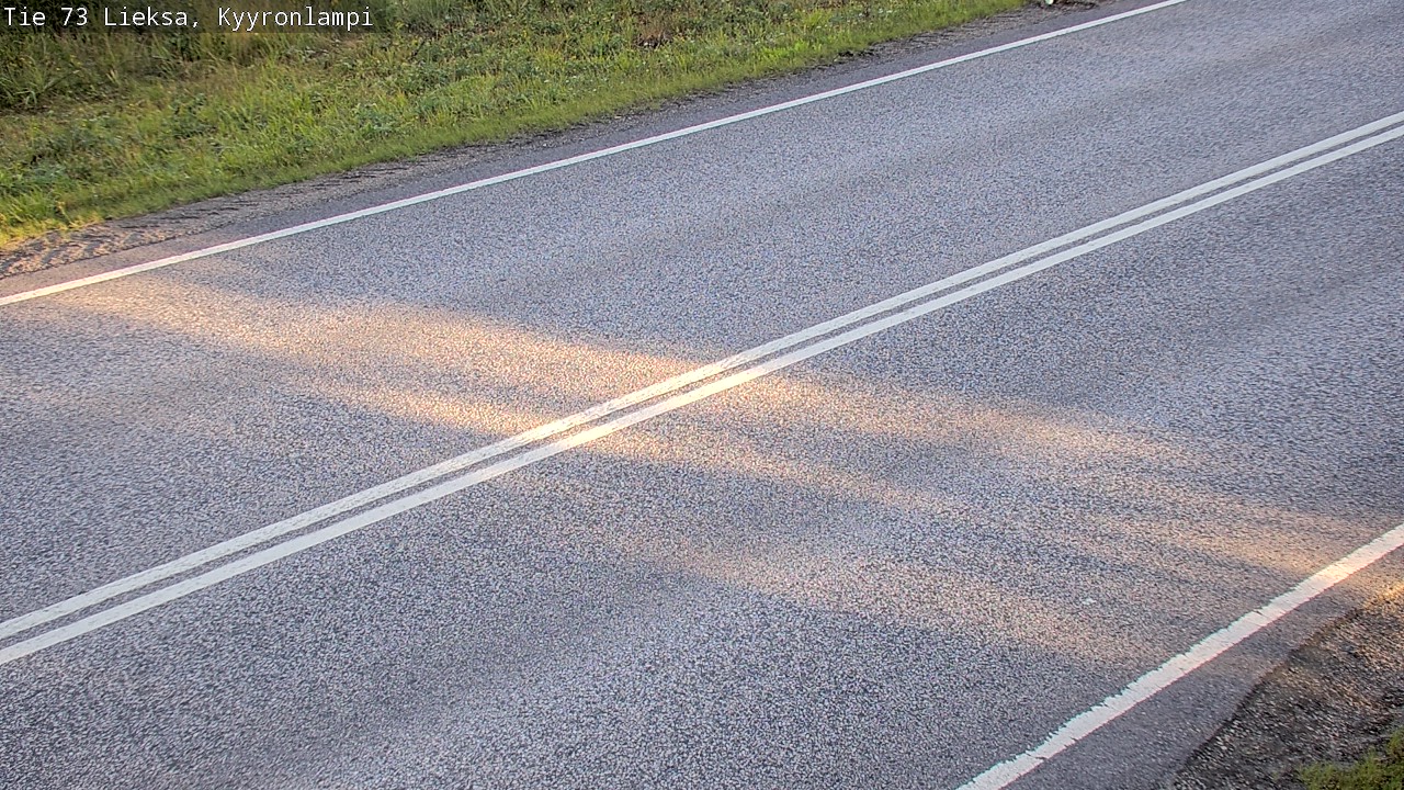 Weather Camera Image Road 73 Lieksa, Kyyrönlampi, Lieksa, Pohjois-Karjala