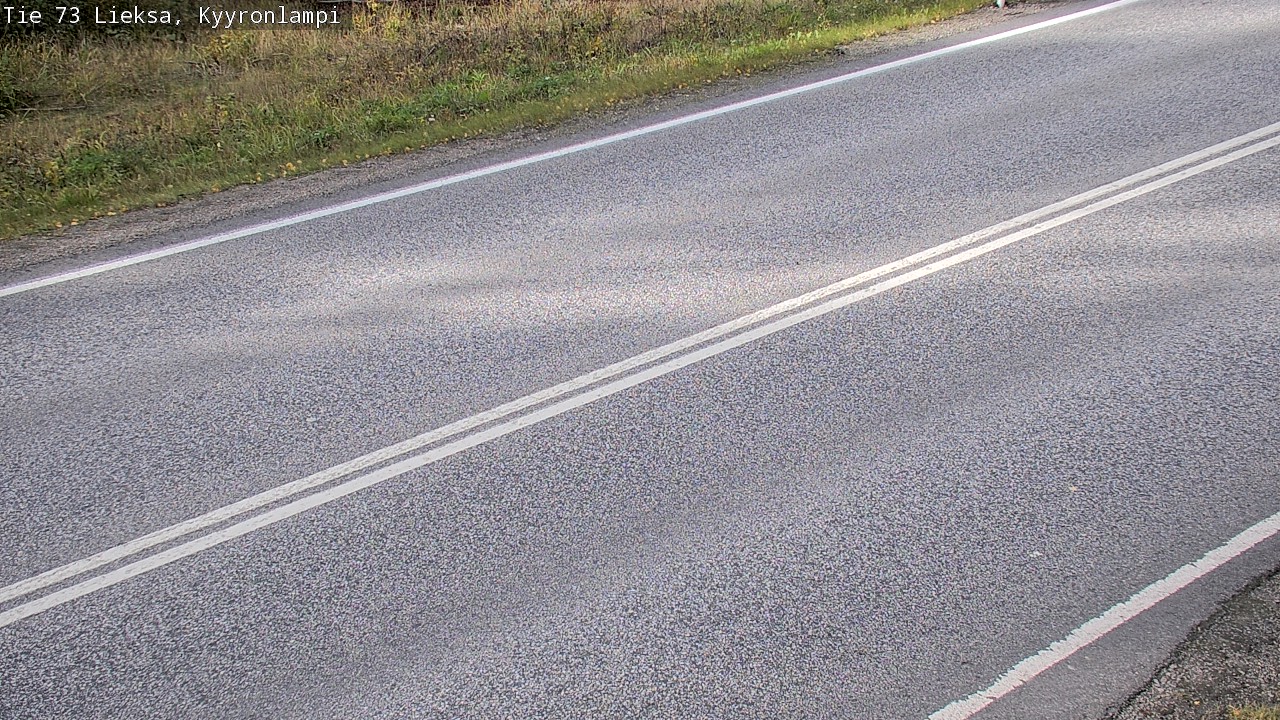 Weather Camera Image Road 73 Lieksa, Kyyrönlampi, Lieksa, Pohjois-Karjala
