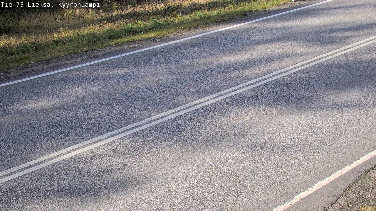 Weather Camera Image Road 73 Lieksa, Kyyrönlampi, Lieksa, Pohjois-Karjala