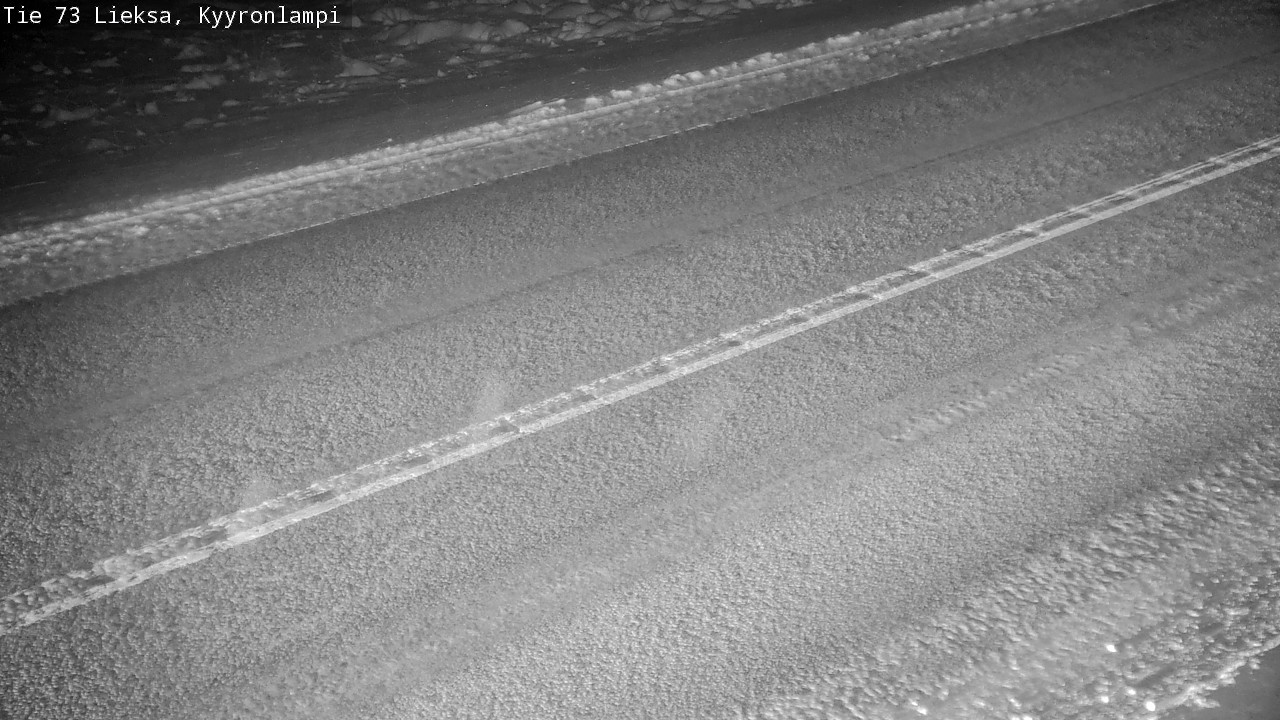 Weather Camera Image Road 73 Lieksa, Kyyrönlampi, Lieksa, Pohjois-Karjala