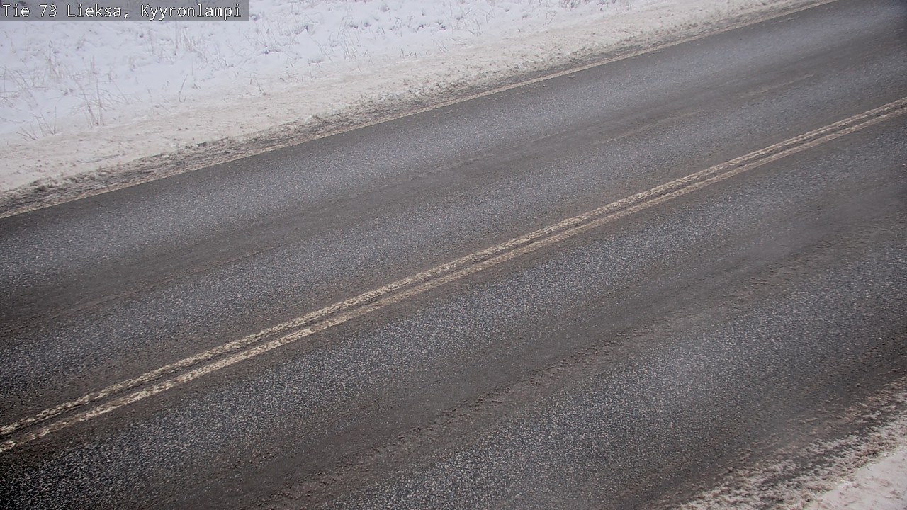 Weather Camera Image Road 73 Lieksa, Kyyrönlampi, Lieksa, Pohjois-Karjala