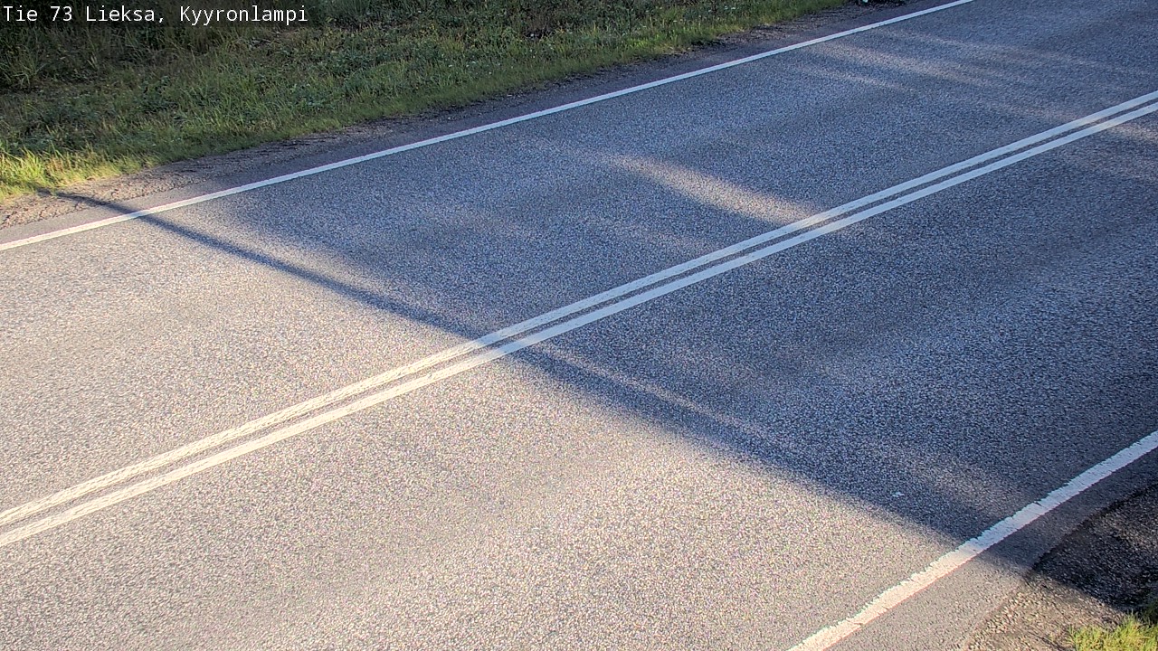 Weather Camera Image Väg 73 Lieksa, Kyyrönlampi, Lieksa, Pohjois-Karjala