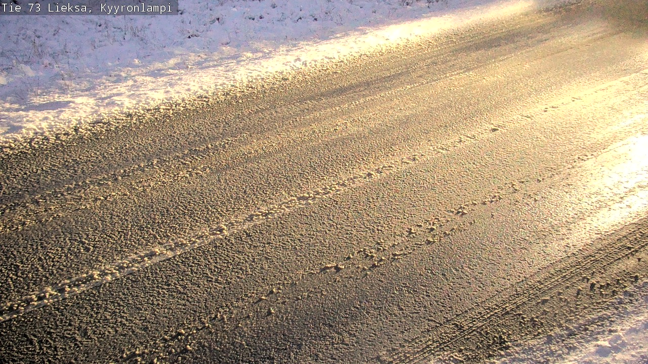Weather Camera Image Road 73 Lieksa, Kyyrönlampi, Lieksa, Pohjois-Karjala