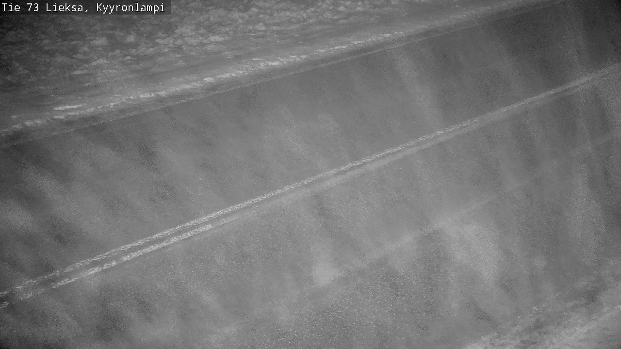 Weather Camera Image Road 73 Lieksa, Kyyrönlampi, Lieksa, Pohjois-Karjala