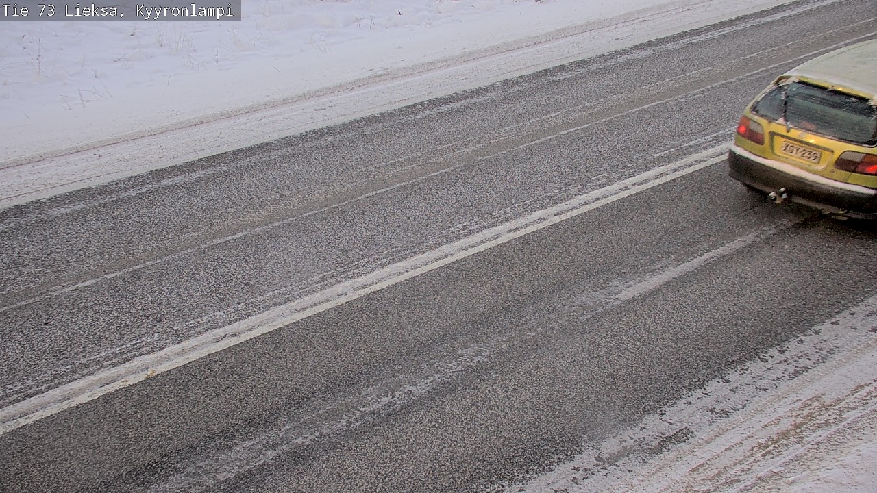 Weather Camera Image Road 73 Lieksa, Kyyrönlampi, Lieksa, Pohjois-Karjala