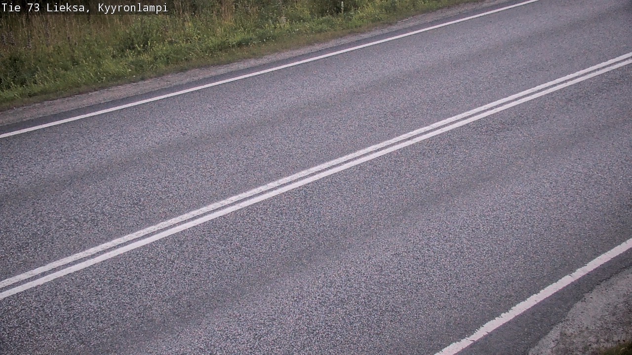 Weather Camera Image Road 73 Lieksa, Kyyrönlampi, Lieksa, Pohjois-Karjala