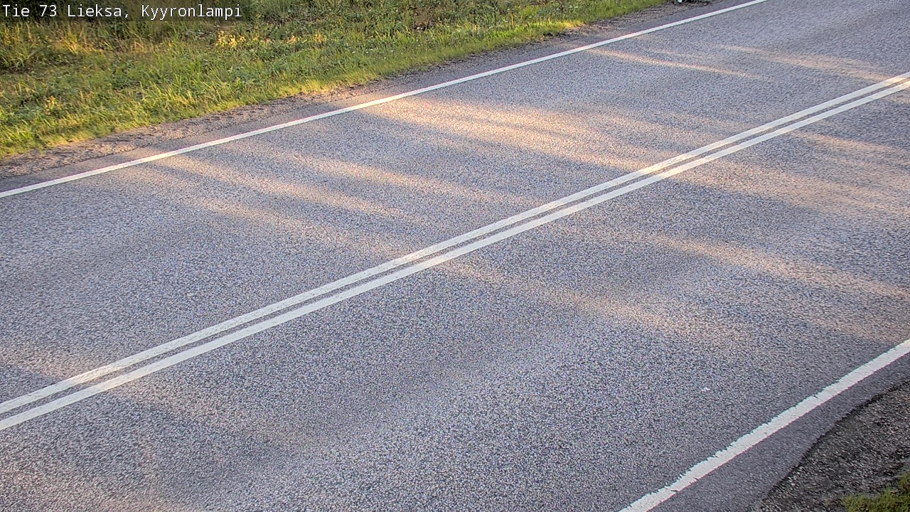 Weather Camera Image Road 73 Lieksa, Kyyrönlampi, Lieksa, Pohjois-Karjala