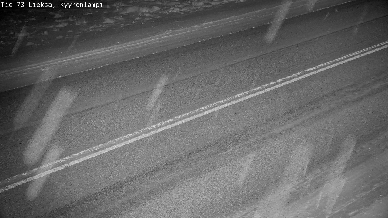 Weather Camera Image Road 73 Lieksa, Kyyrönlampi, Lieksa, Pohjois-Karjala