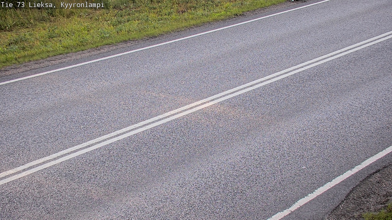Weather Camera Image Road 73 Lieksa, Kyyrönlampi, Lieksa, Pohjois-Karjala
