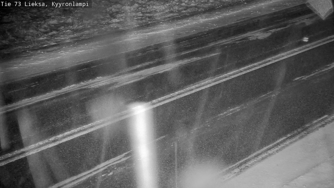 Weather Camera Image Road 73 Lieksa, Kyyrönlampi, Lieksa, Pohjois-Karjala