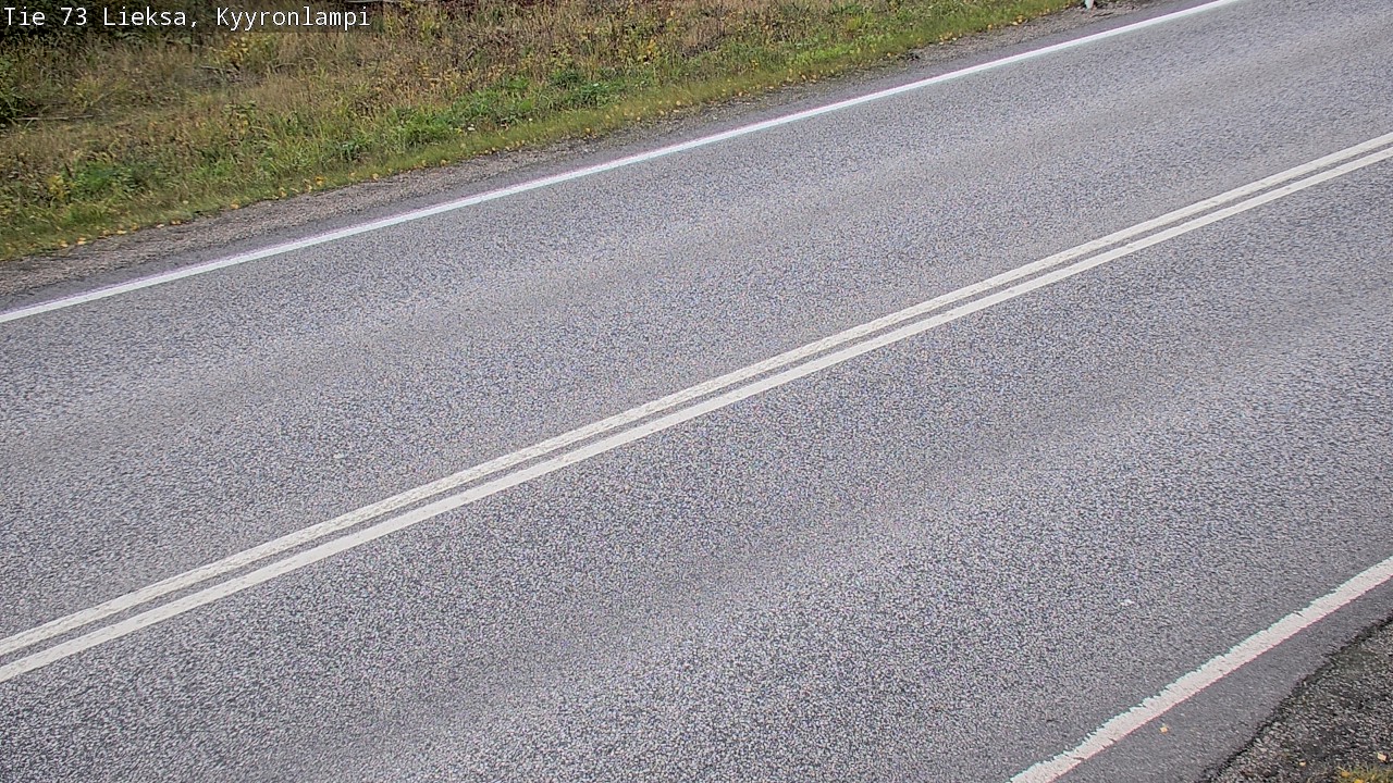 Weather Camera Image Road 73 Lieksa, Kyyrönlampi, Lieksa, Pohjois-Karjala