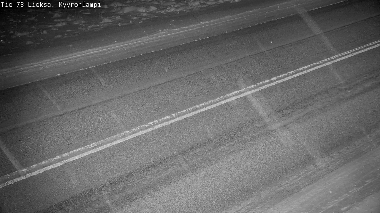Weather Camera Image Road 73 Lieksa, Kyyrönlampi, Lieksa, Pohjois-Karjala