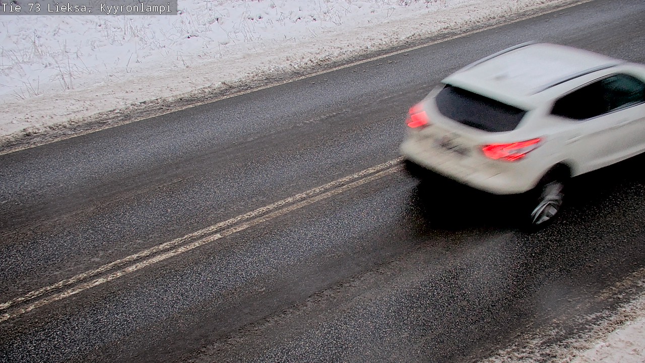 Weather Camera Image Road 73 Lieksa, Kyyrönlampi, Lieksa, Pohjois-Karjala
