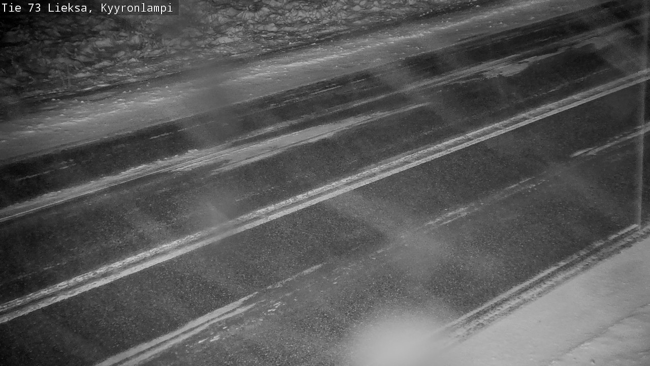 Weather Camera Image Road 73 Lieksa, Kyyrönlampi, Lieksa, Pohjois-Karjala