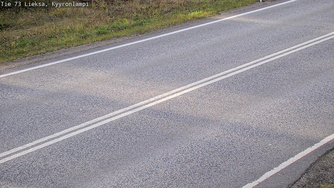 Weather Camera Image Road 73 Lieksa, Kyyrönlampi, Lieksa, Pohjois-Karjala