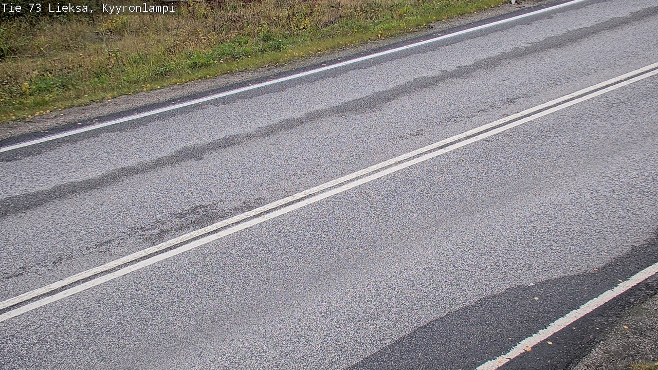 Weather Camera Image Road 73 Lieksa, Kyyrönlampi, Lieksa, Pohjois-Karjala