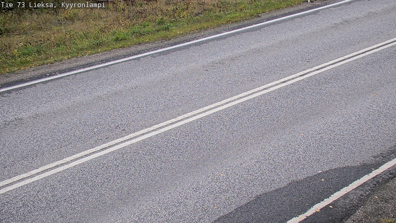 Weather Camera Image Road 73 Lieksa, Kyyrönlampi, Lieksa, Pohjois-Karjala