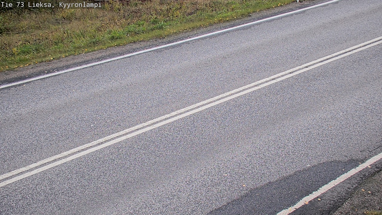 Weather Camera Image Road 73 Lieksa, Kyyrönlampi, Lieksa, Pohjois-Karjala