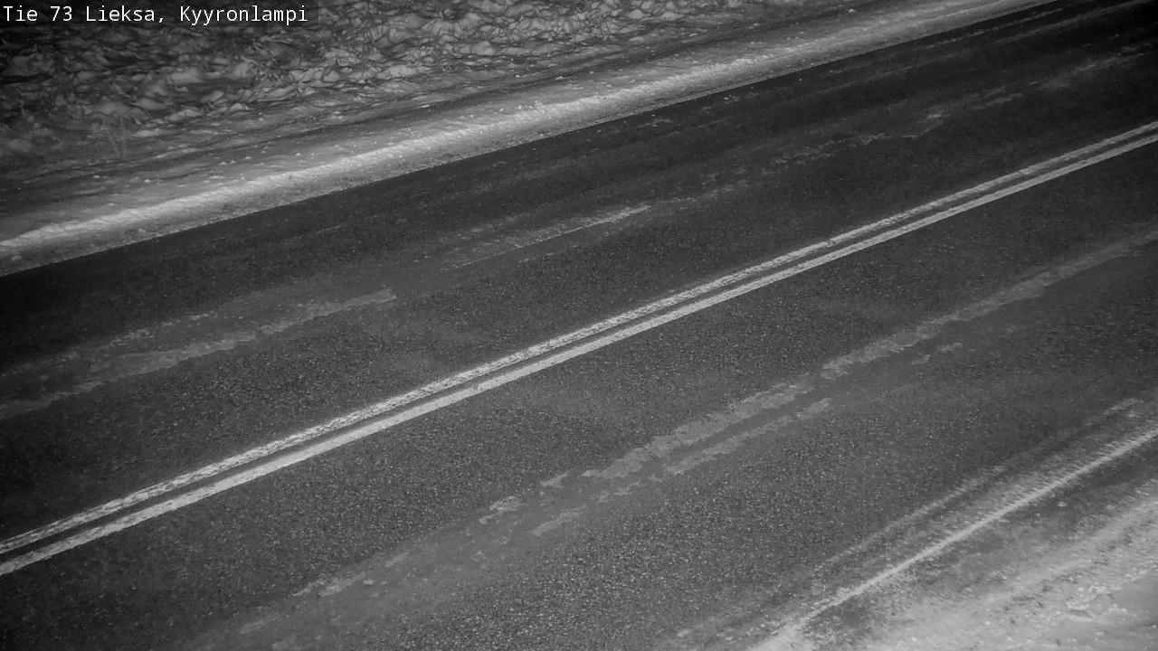 Weather Camera Image Road 73 Lieksa, Kyyrönlampi, Lieksa, Pohjois-Karjala