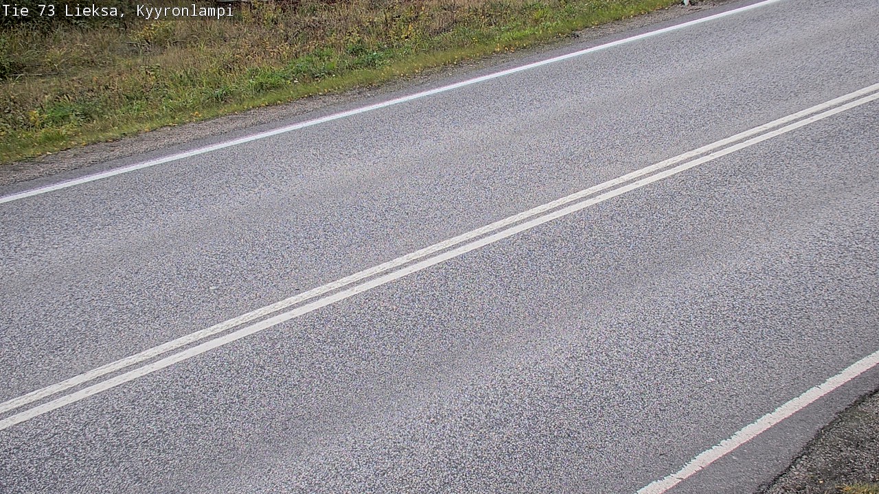Weather Camera Image Road 73 Lieksa, Kyyrönlampi, Lieksa, Pohjois-Karjala