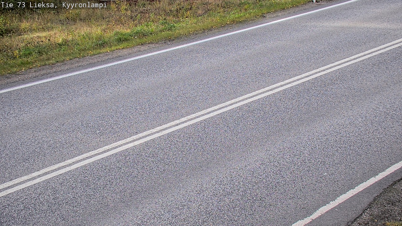 Weather Camera Image Road 73 Lieksa, Kyyrönlampi, Lieksa, Pohjois-Karjala