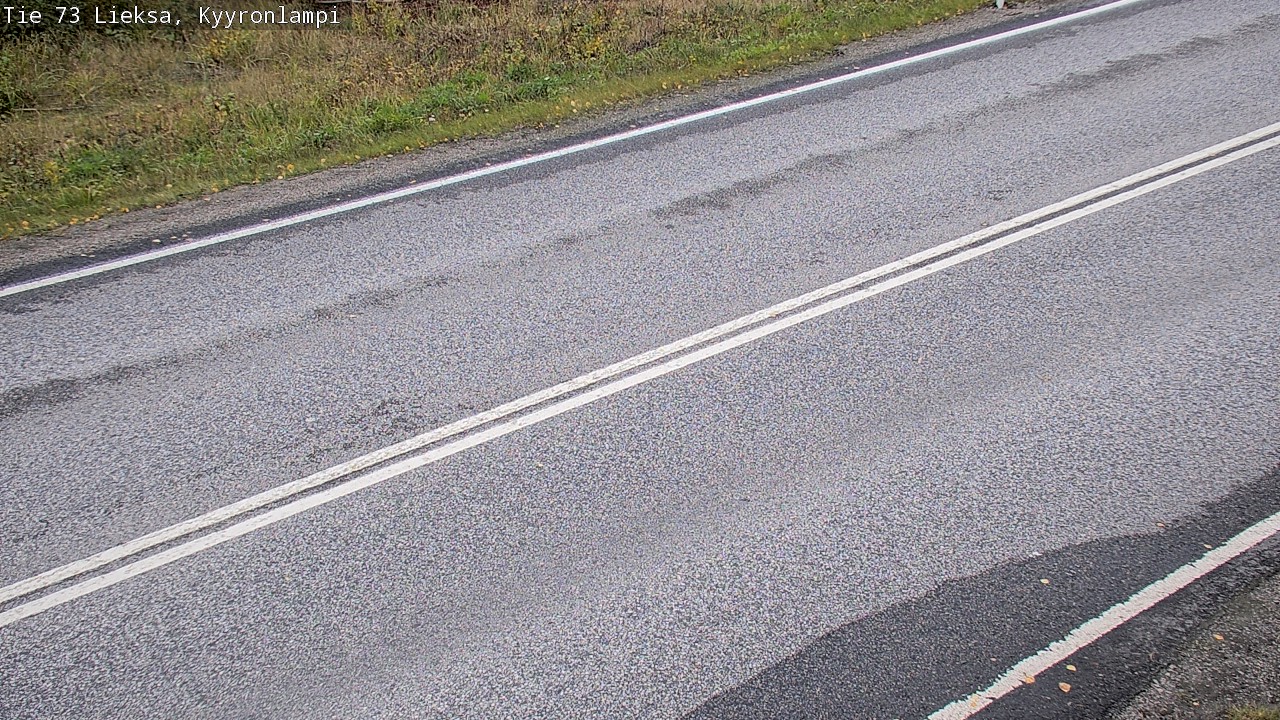 Weather Camera Image Road 73 Lieksa, Kyyrönlampi, Lieksa, Pohjois-Karjala