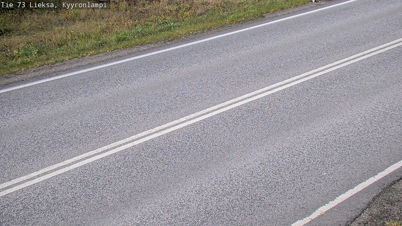 Weather Camera Image Road 73 Lieksa, Kyyrönlampi, Lieksa, Pohjois-Karjala