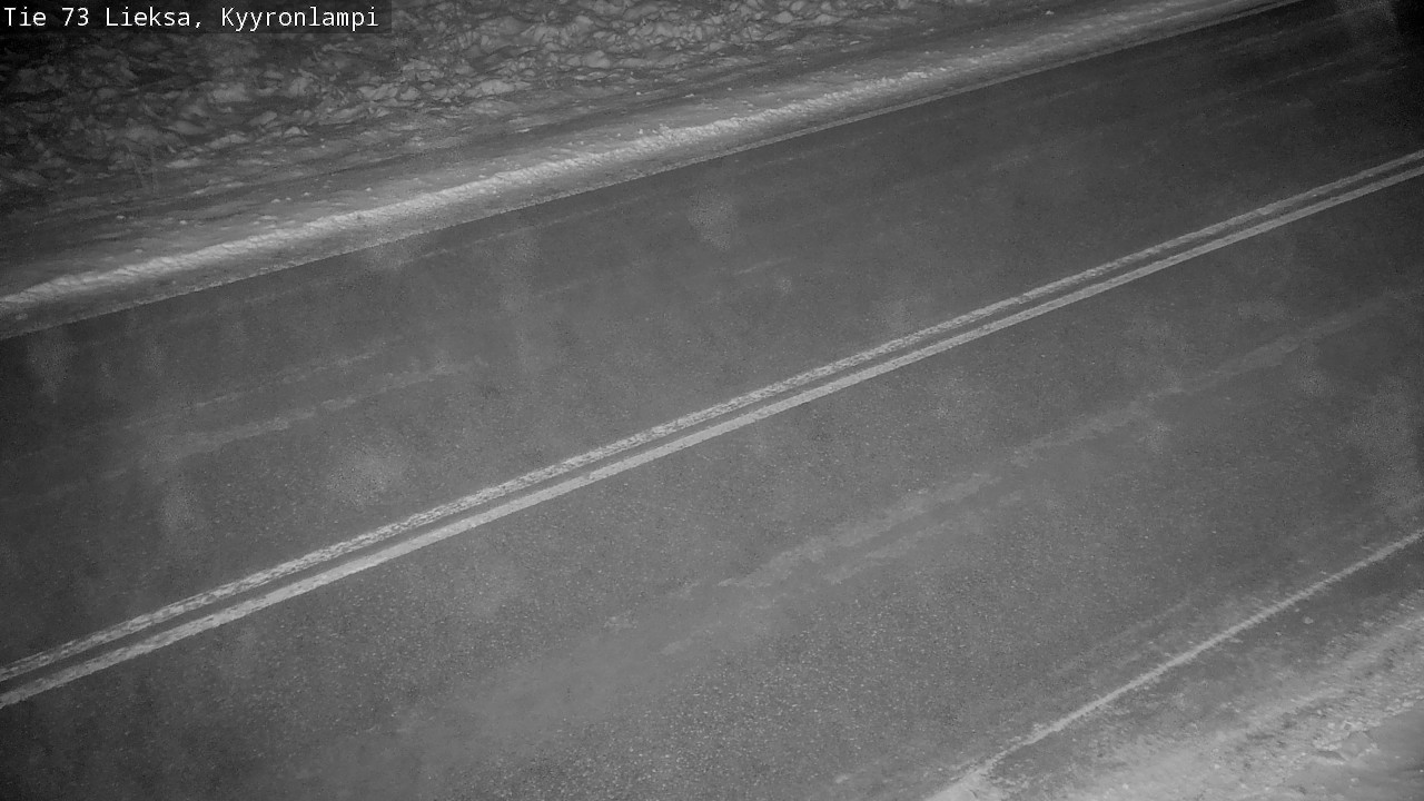 Weather Camera Image Road 73 Lieksa, Kyyrönlampi, Lieksa, Pohjois-Karjala