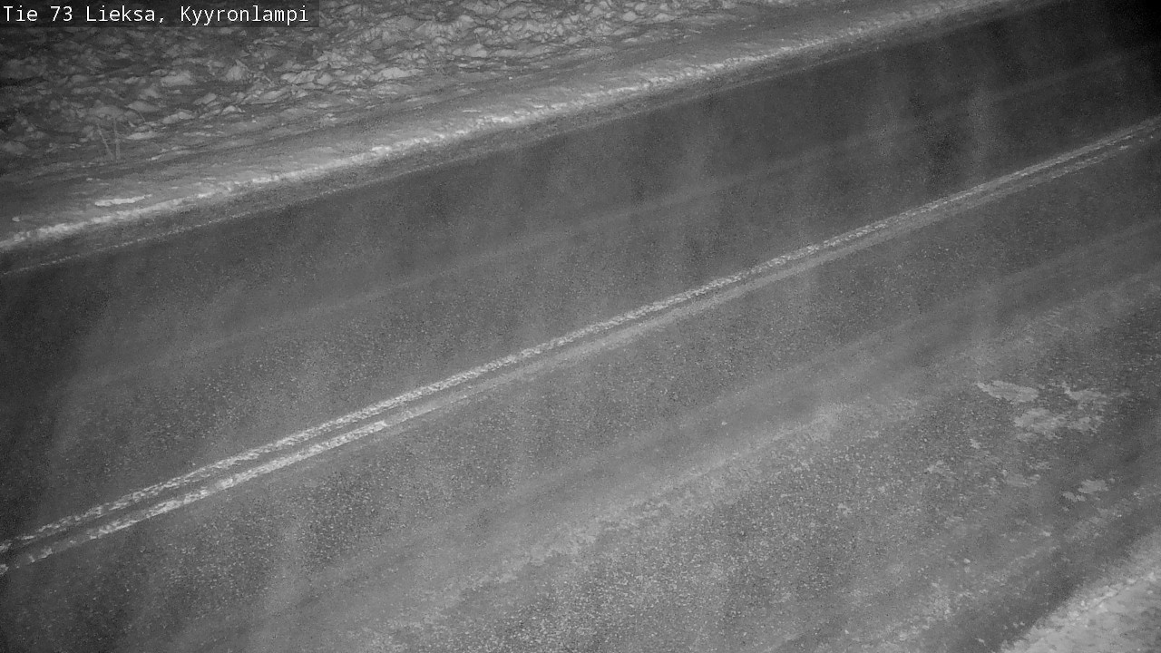 Weather Camera Image Road 73 Lieksa, Kyyrönlampi, Lieksa, Pohjois-Karjala
