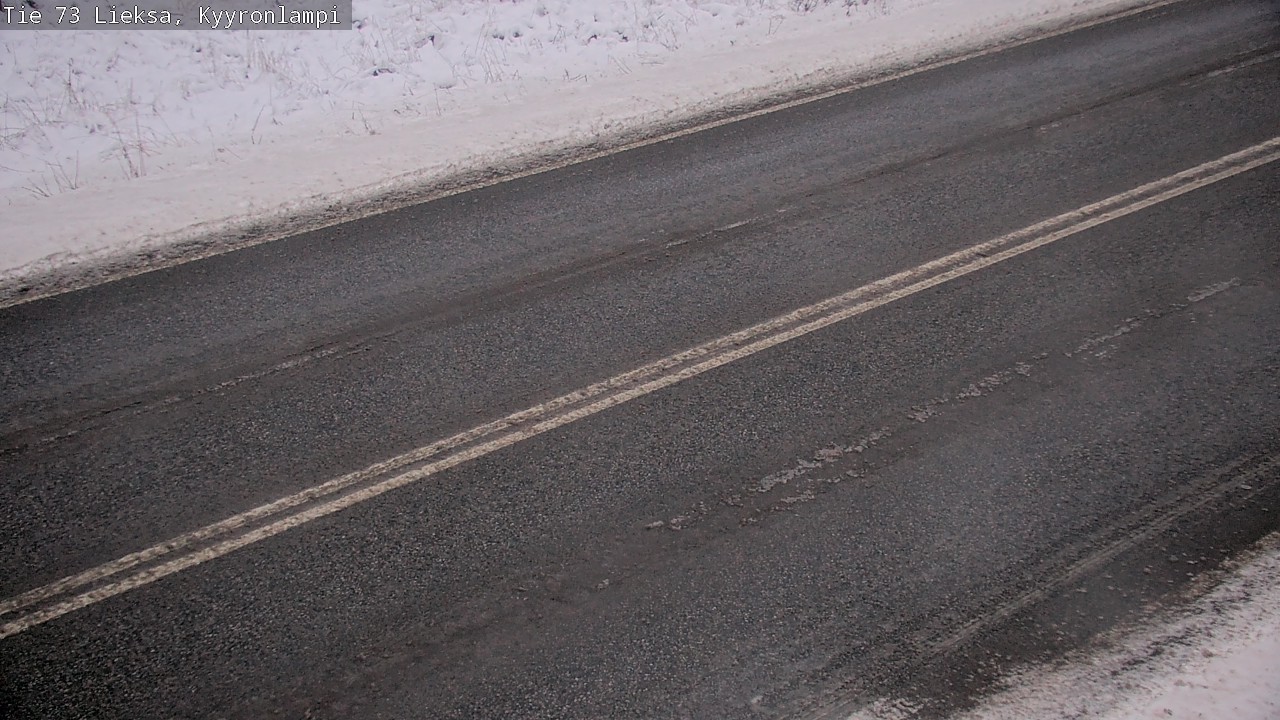 Weather Camera Image Road 73 Lieksa, Kyyrönlampi, Lieksa, Pohjois-Karjala