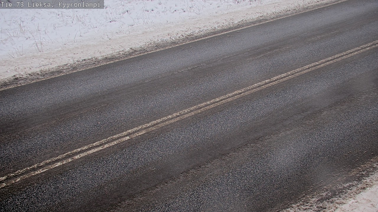 Weather Camera Image Road 73 Lieksa, Kyyrönlampi, Lieksa, Pohjois-Karjala