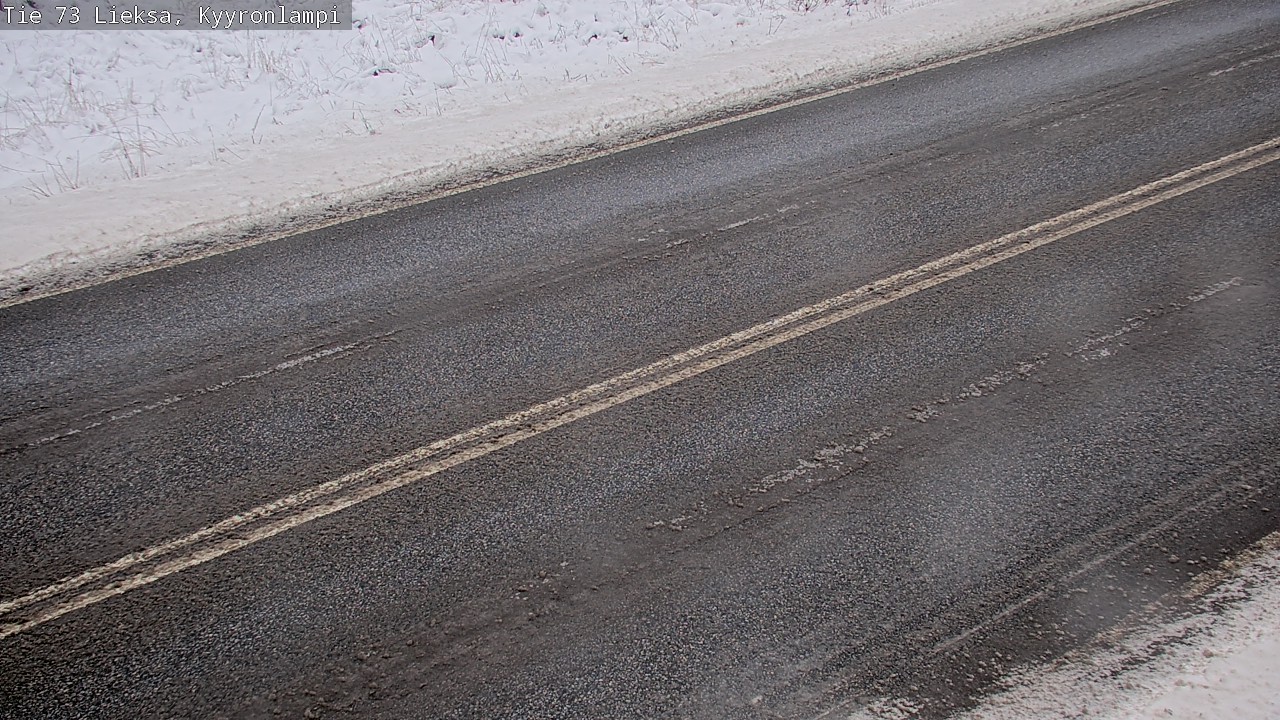 Weather Camera Image Road 73 Lieksa, Kyyrönlampi, Lieksa, Pohjois-Karjala