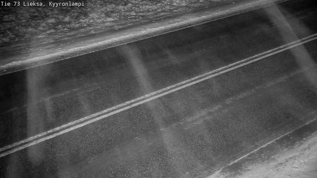 Weather Camera Image Road 73 Lieksa, Kyyrönlampi, Lieksa, Pohjois-Karjala