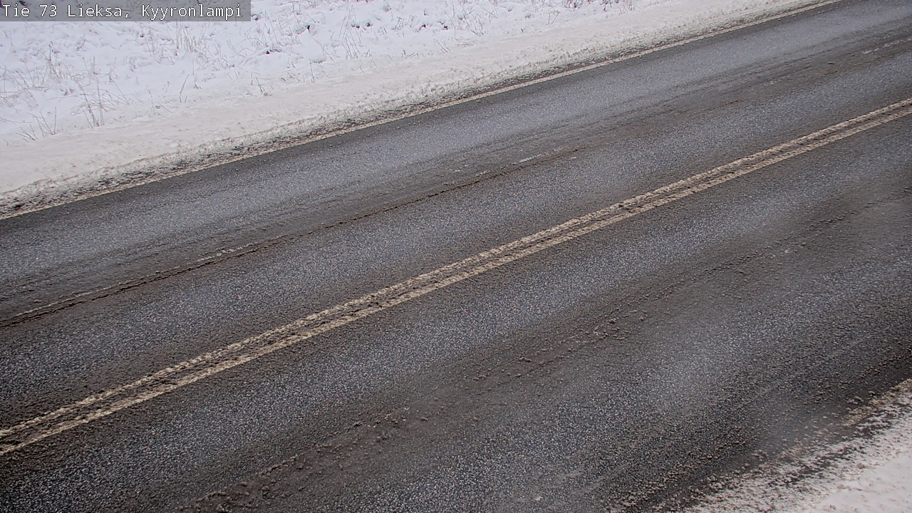 Weather Camera Image Road 73 Lieksa, Kyyrönlampi, Lieksa, Pohjois-Karjala