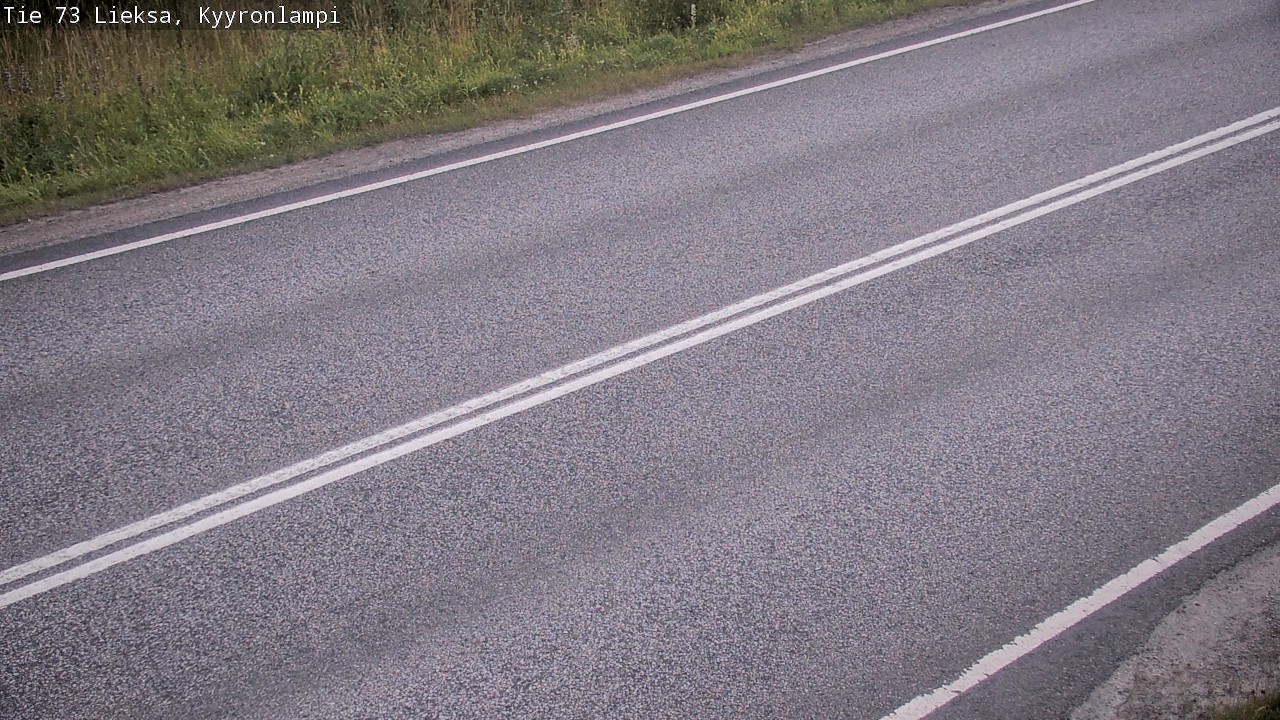 Weather Camera Image Road 73 Lieksa, Kyyrönlampi, Lieksa, Pohjois-Karjala
