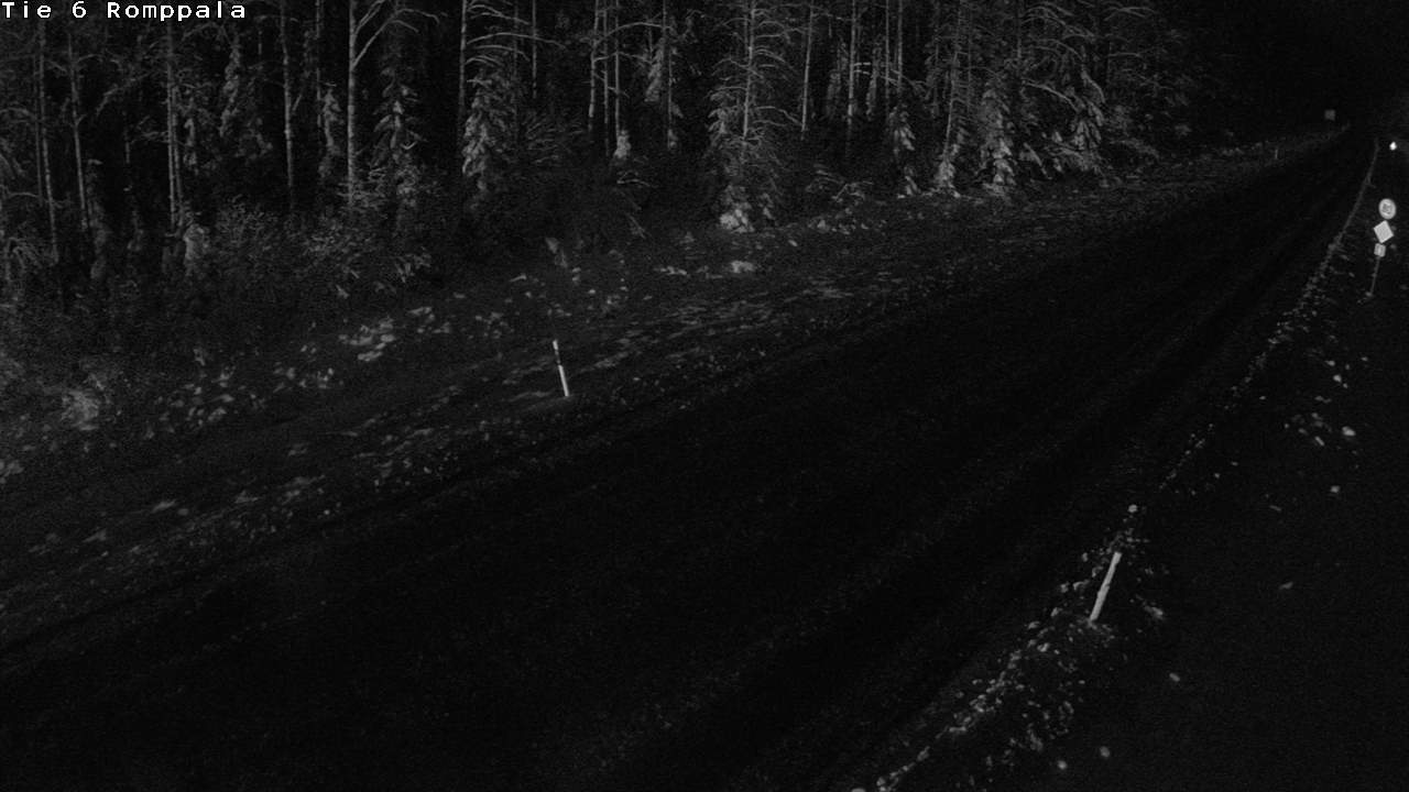 Weather Camera Image Väg 6 Kontiolax, Romppala, Kontiolahti, Pohjois-Karjala