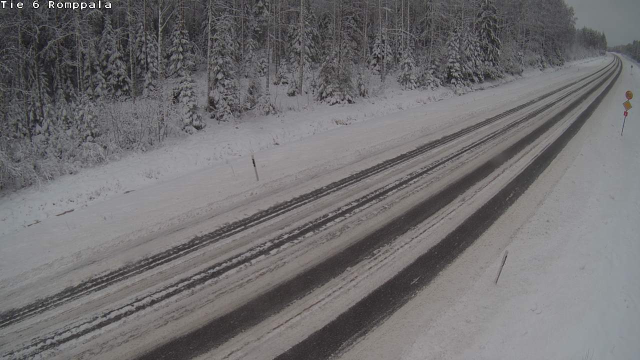 Kelikamerat Kuva Tie 6 Kontiolahti, Romppala, Kontiolahti, Pohjois-Karjala