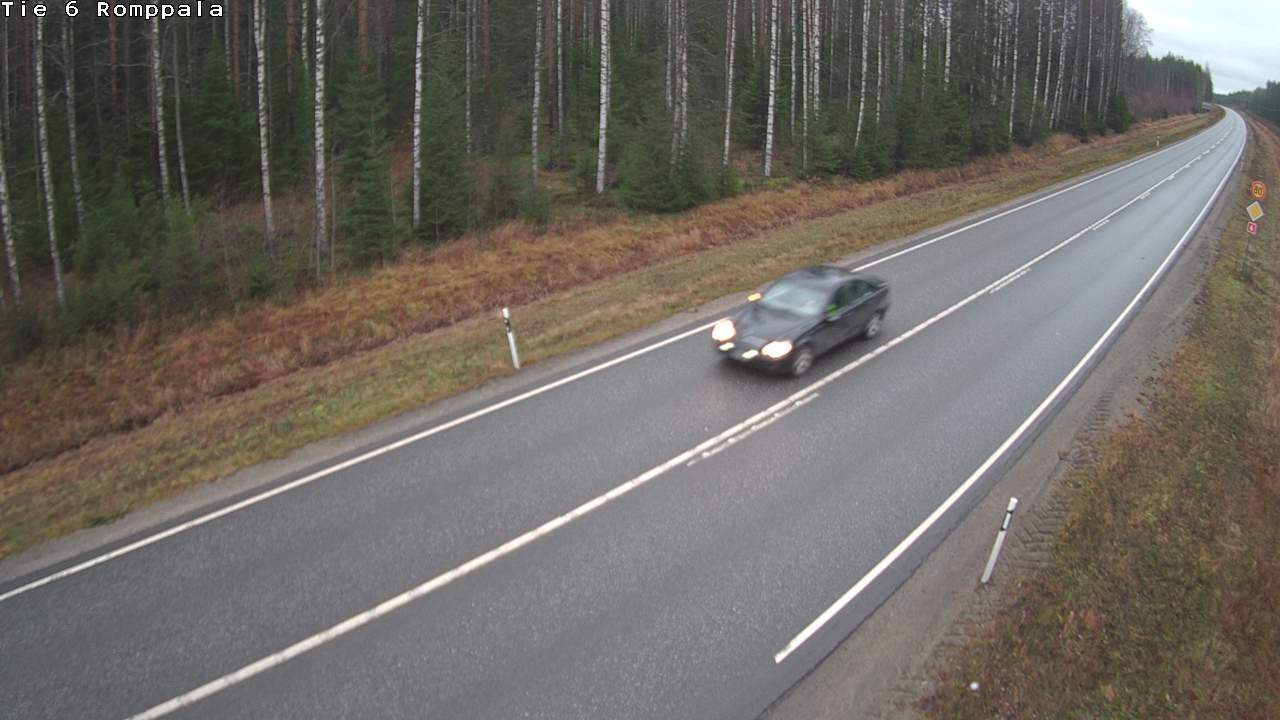 Kelikamerat Kuva Tie 6 Kontiolahti, Romppala, Kontiolahti, Pohjois-Karjala