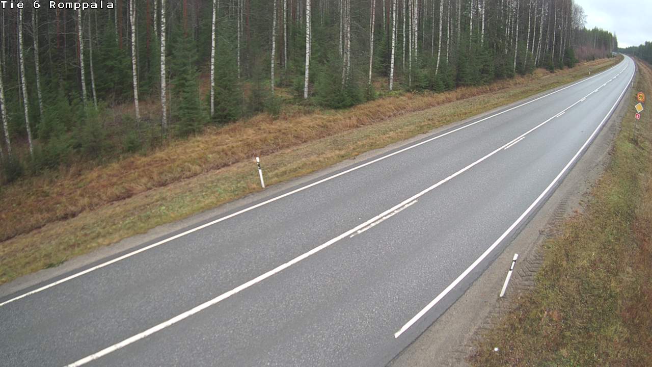 Kelikamerat Kuva Tie 6 Kontiolahti, Romppala, Kontiolahti, Pohjois-Karjala