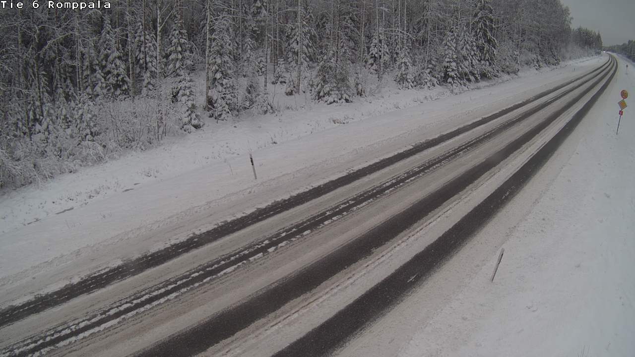 Kelikamerat Kuva Tie 6 Kontiolahti, Romppala, Kontiolahti, Pohjois-Karjala