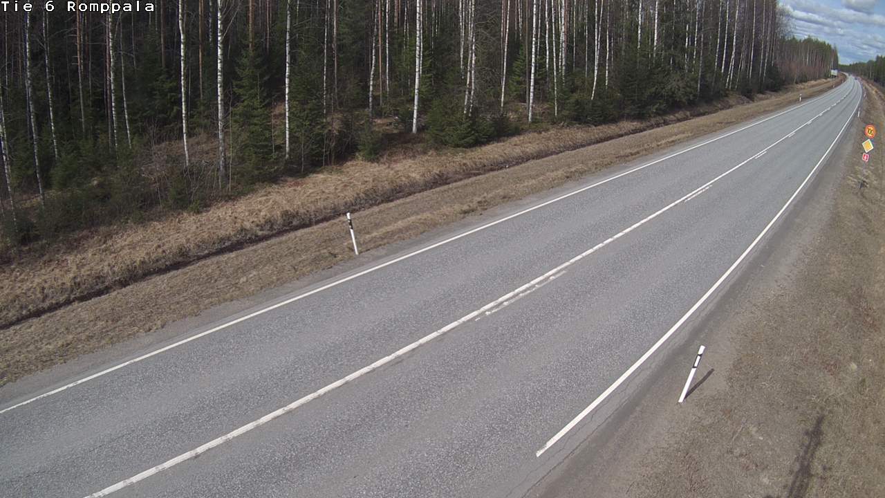 Kelikamerat Kuva Tie 6 Kontiolahti, Romppala, Kontiolahti, Pohjois-Karjala