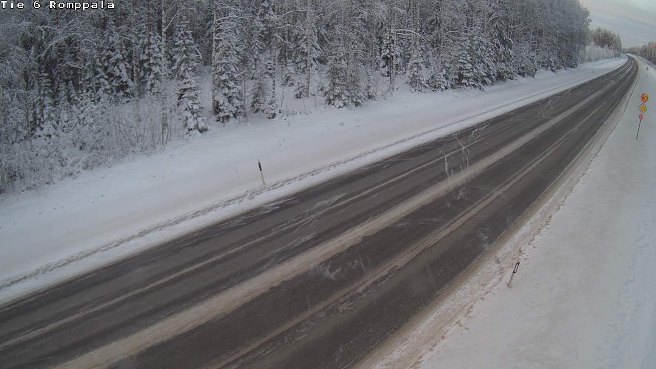 Kelikamerat Kuva Tie 6 Kontiolahti, Romppala, Kontiolahti, Pohjois-Karjala