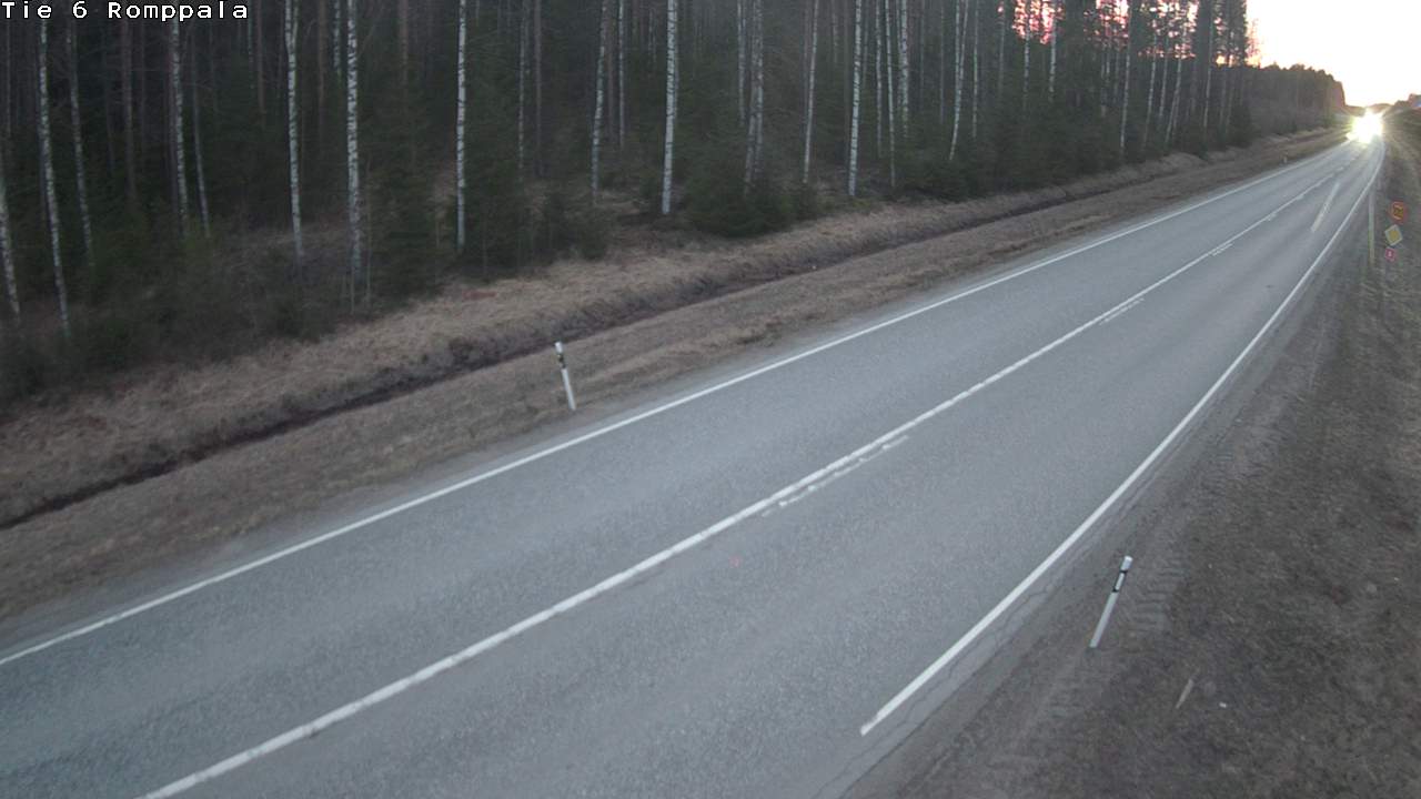 Kelikamerat Kuva Tie 6 Kontiolahti, Romppala, Kontiolahti, Pohjois-Karjala